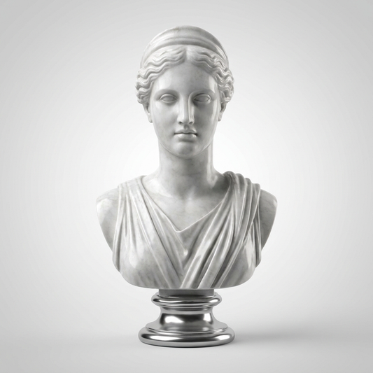 Buste Antique — Portrait Sculpté 3D