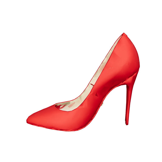 Escarpin Rouge Verni — Talon Aiguille 3D