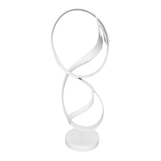 Sculpture Cinétique Ruban — Chrome 3D