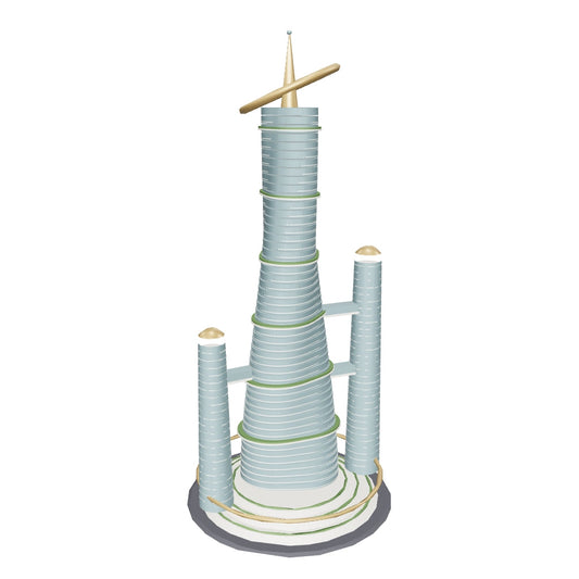 Tour Visionnaire — Architecture 3D